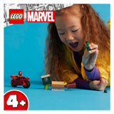Lego super heros 76287 Iron Man avec moto et Hulk