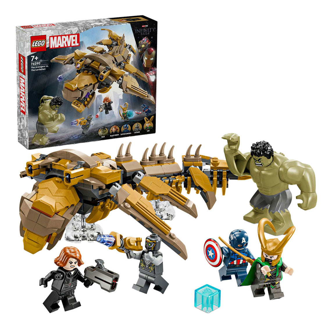 Lego super heros 76290 les vengeurs contre le Léviathan