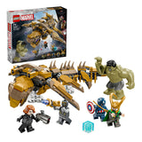 Lego super heros 76290 les vengeurs contre le Léviathan