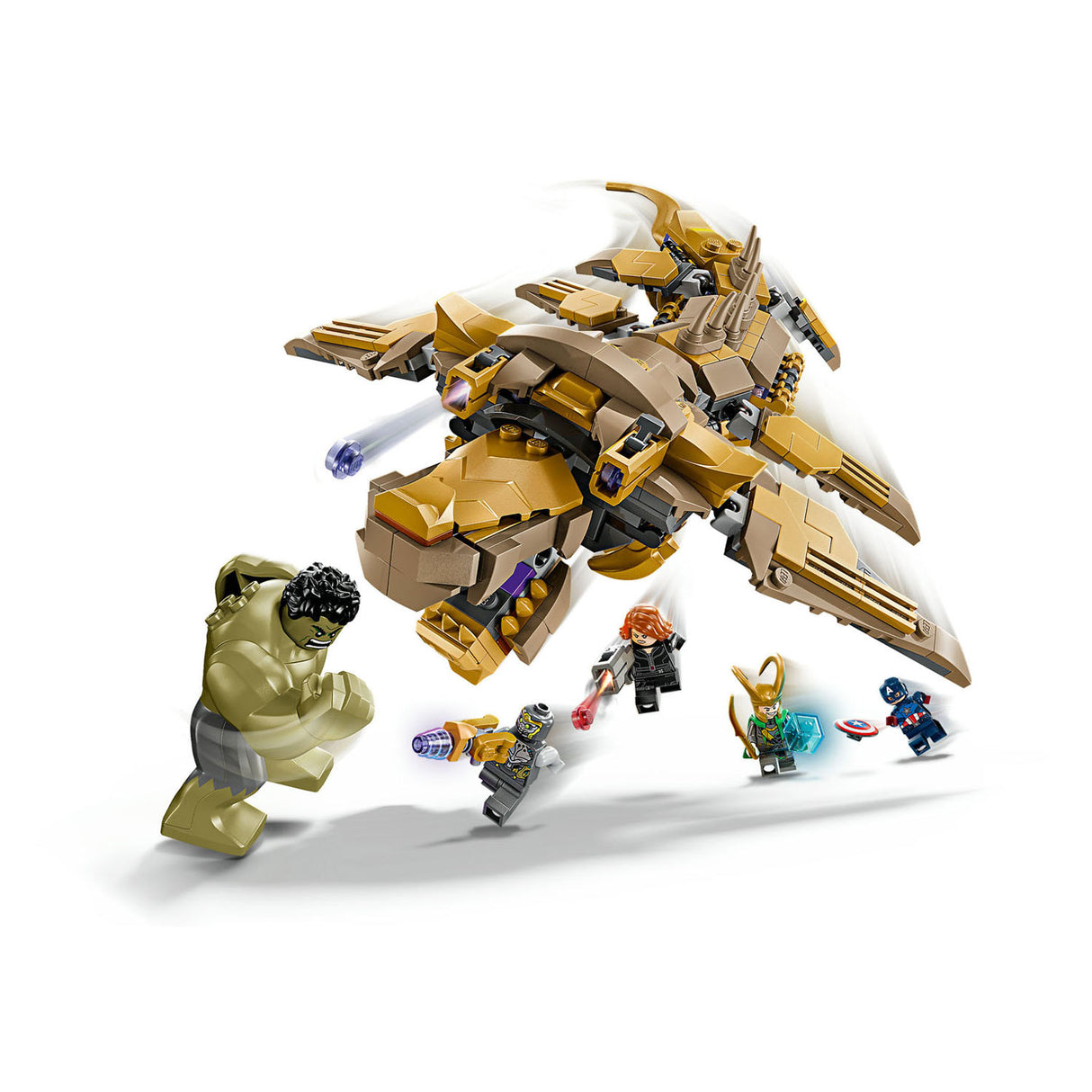 Lego super heros 76290 les vengeurs contre le Léviathan