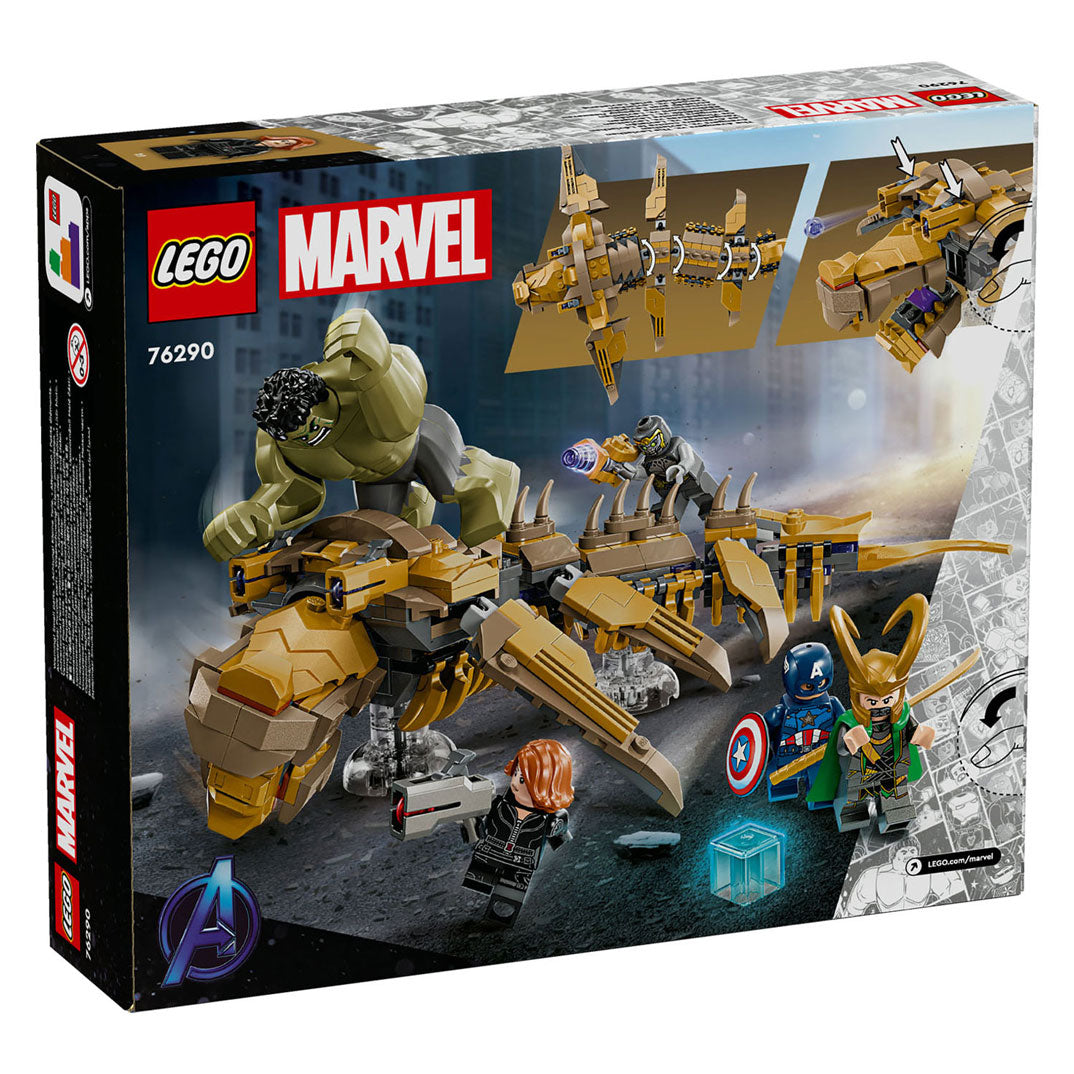 Lego super heros 76290 les vengeurs contre le Léviathan