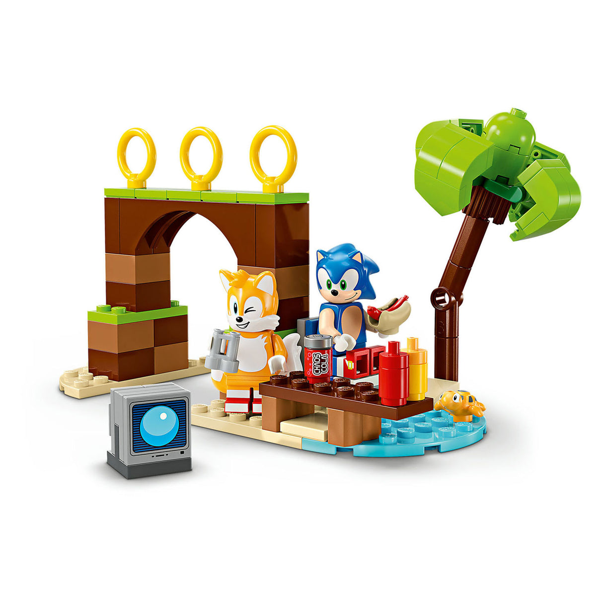 Barca d'avventura di Lego Sonic 76997 Tails