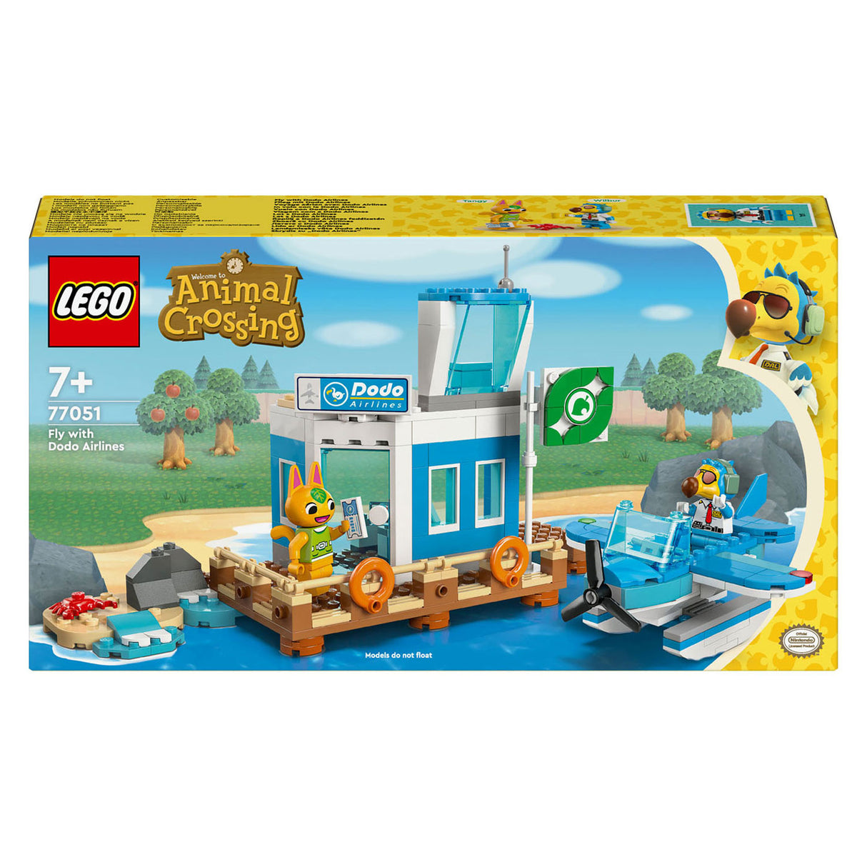 LEGO Animal Crossing 77051 Fly with Dodo Airlines