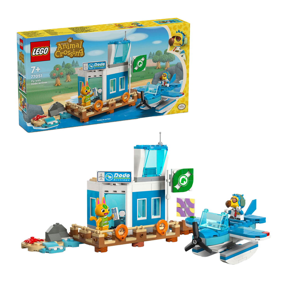 Lego Animal Crossing 77051 Fly med Dodo Airlines