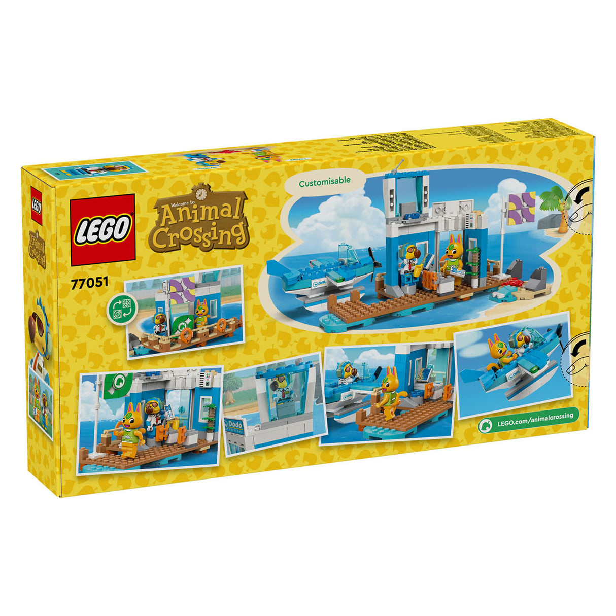 Lego Animal Crossing 77051 muhe z Dodo Airlines