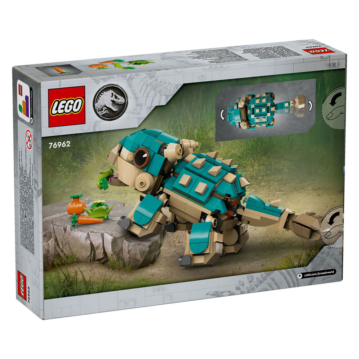Lego Jurassic World 76962 Baby Bumpy : Ankylosaure