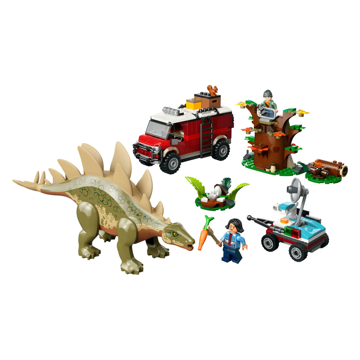 Lego Jurassic World 76965 Missions de dinosaures : découverte du stégosaure