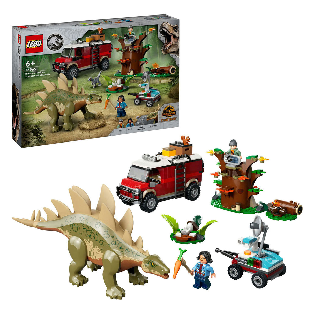 Lego Jurassic World 76965 Dinosaurusmissions: Stegosaurus odkritje