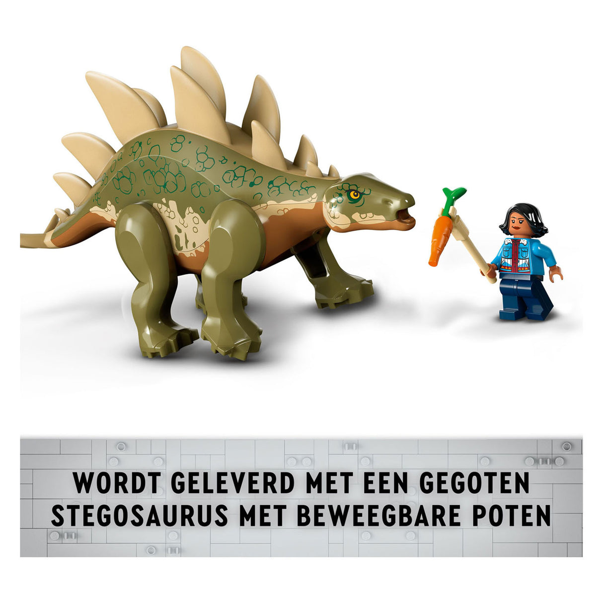 Lego Jurassic World 76965 Missions de dinosaures : découverte du stégosaure