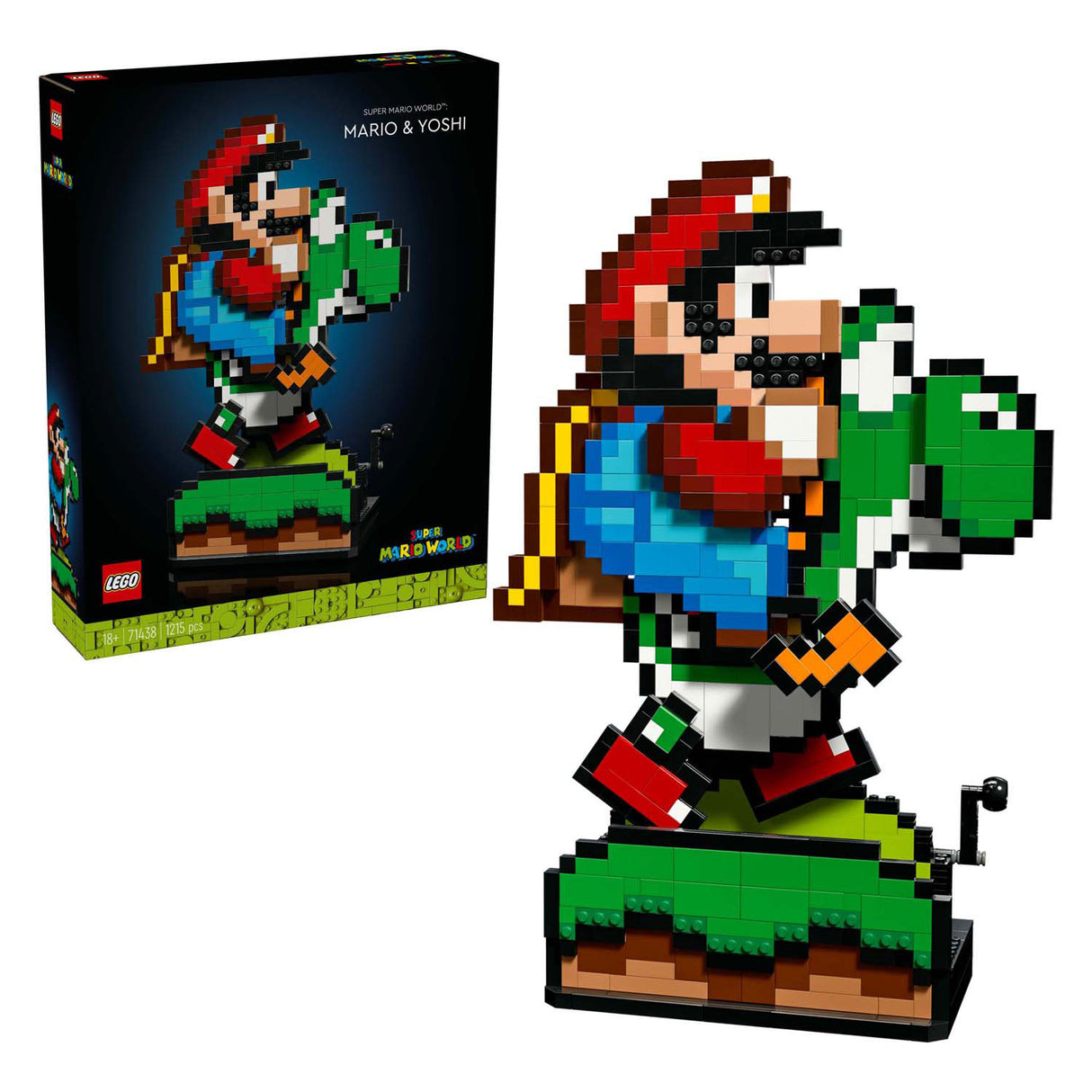 Lego lego super mario 71438 mario en yoshi