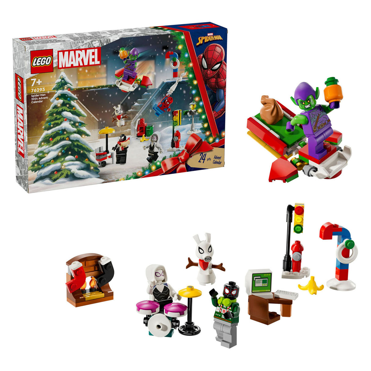 Lego Super Heroes 76293 Spider-Man Adventskalender 2024