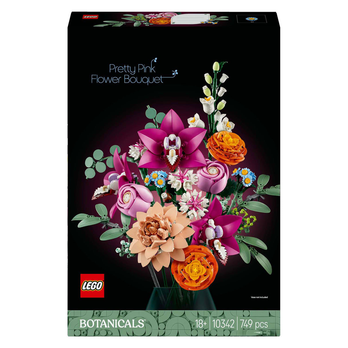Lego botaniques 10342 bouquet rose
