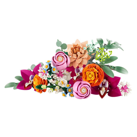 Bouquet rose Lego botaniques - décoration florale - 10342