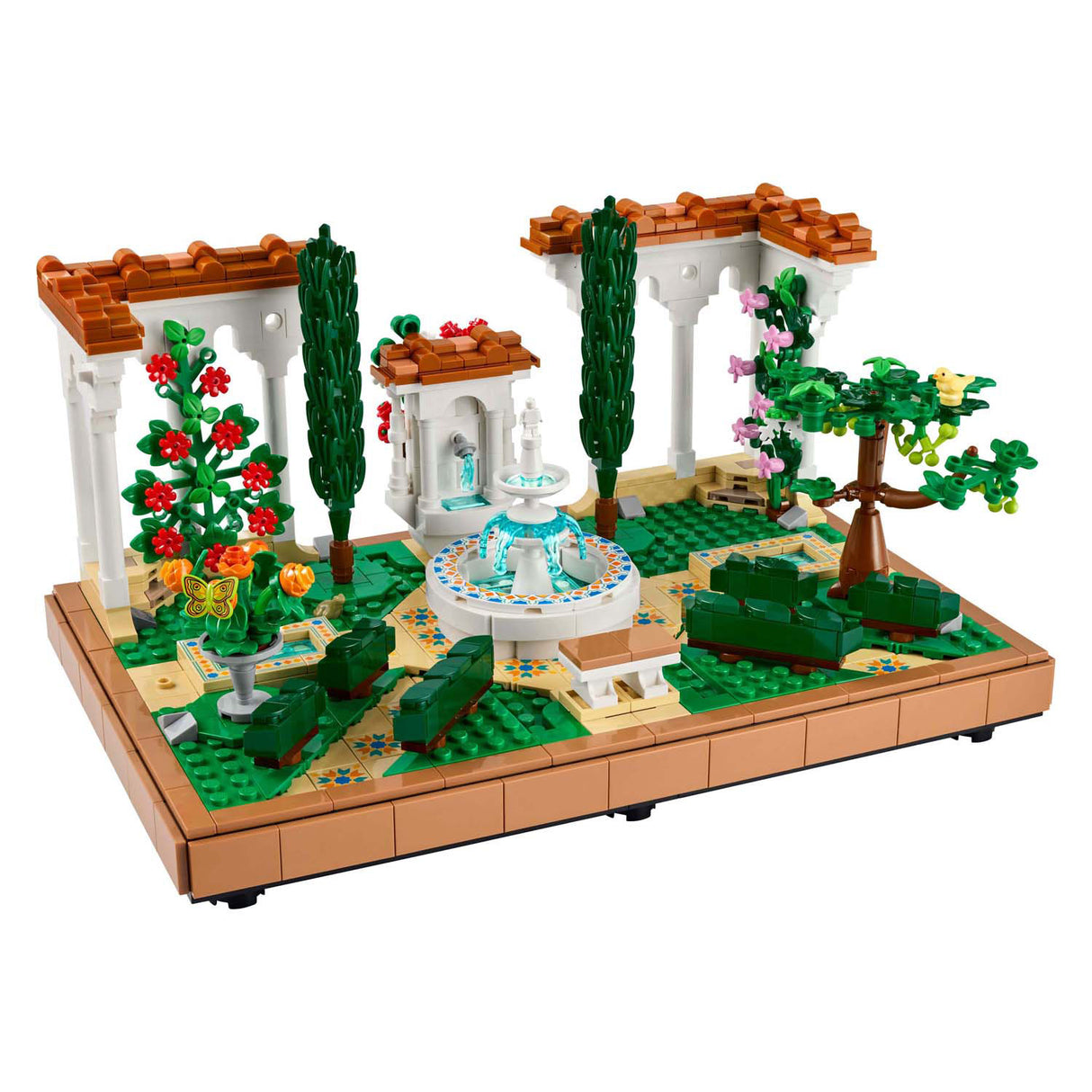 Lego icônes 10359 jardin avec fontaine