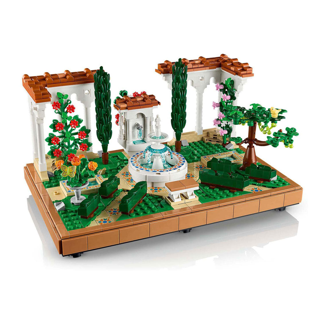 Lego icônes 10359 jardin avec fontaine