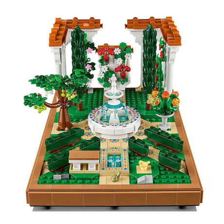 Lego icônes 10359 jardin avec fontaine