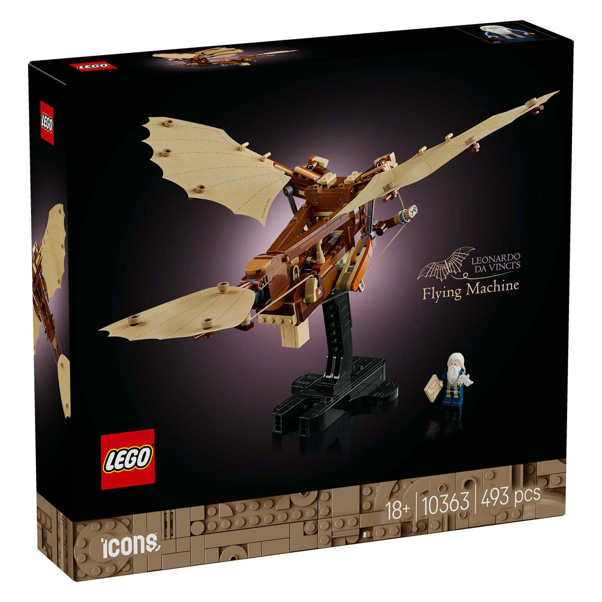 Lego Symboler 10363 D'Flyingmaschinn vum Leonardo da Vinci