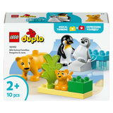 Lego duplo 10442 familles d'animaux sauvages pingouins et lions