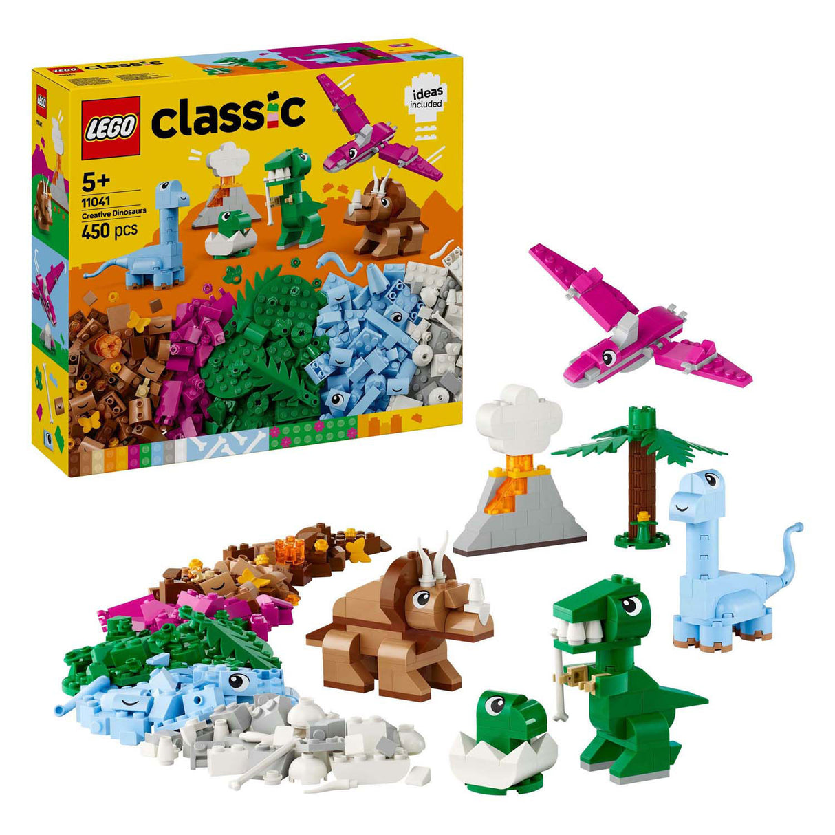 Lego Classic 11041 kreativa dinosaurier