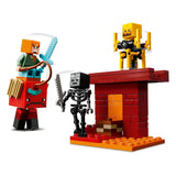 Lego minecraft 21266 la bataille de lave dans le Nether