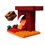 Lego minecraft 21266 la bataille de lave dans le Nether