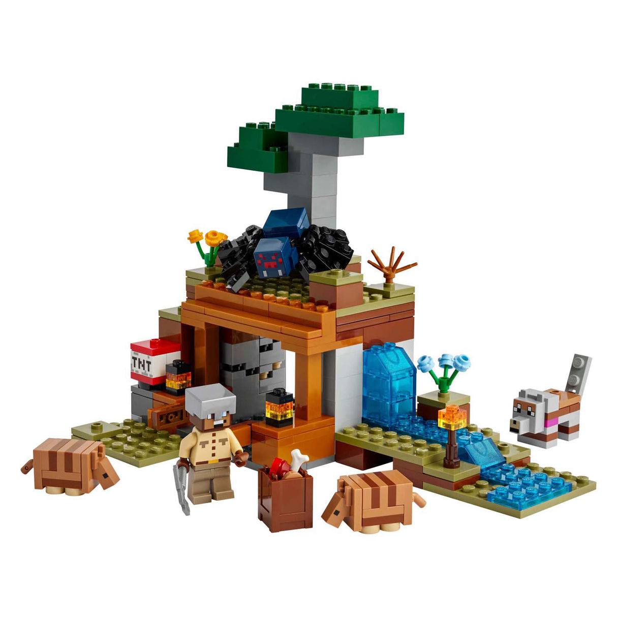 Lego minecraft les tatous à la mine - 21269