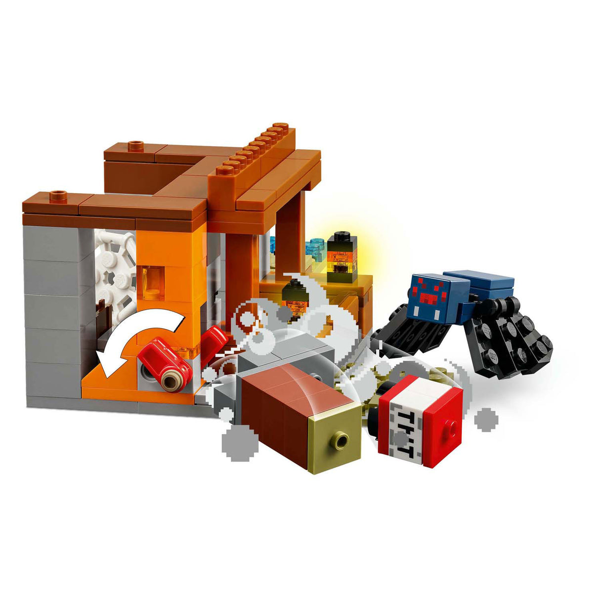 Lego Minecraft 21269 D'Surfen Déieren am Mine