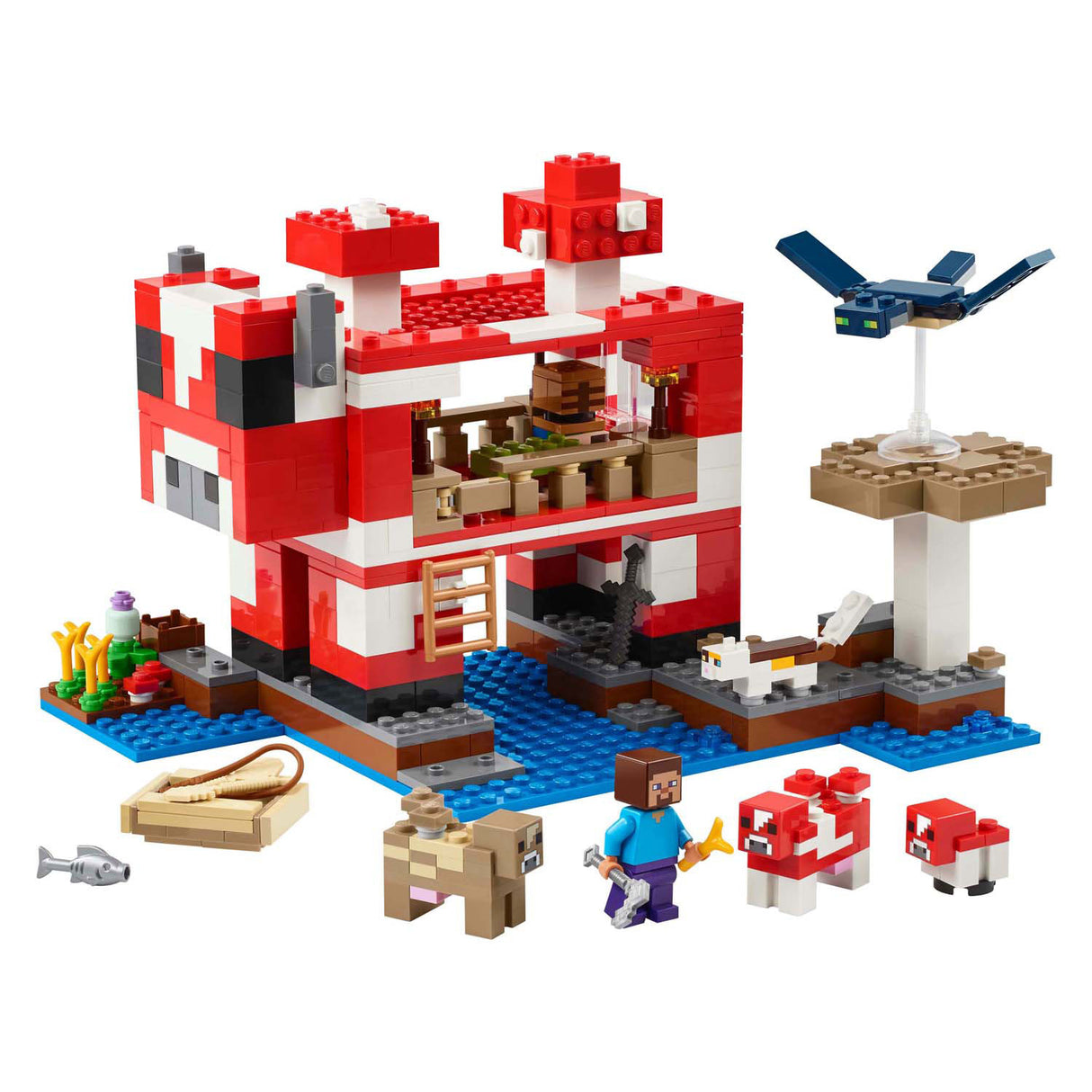 LEGO Minecraft 21270 HET MOOSHROOM