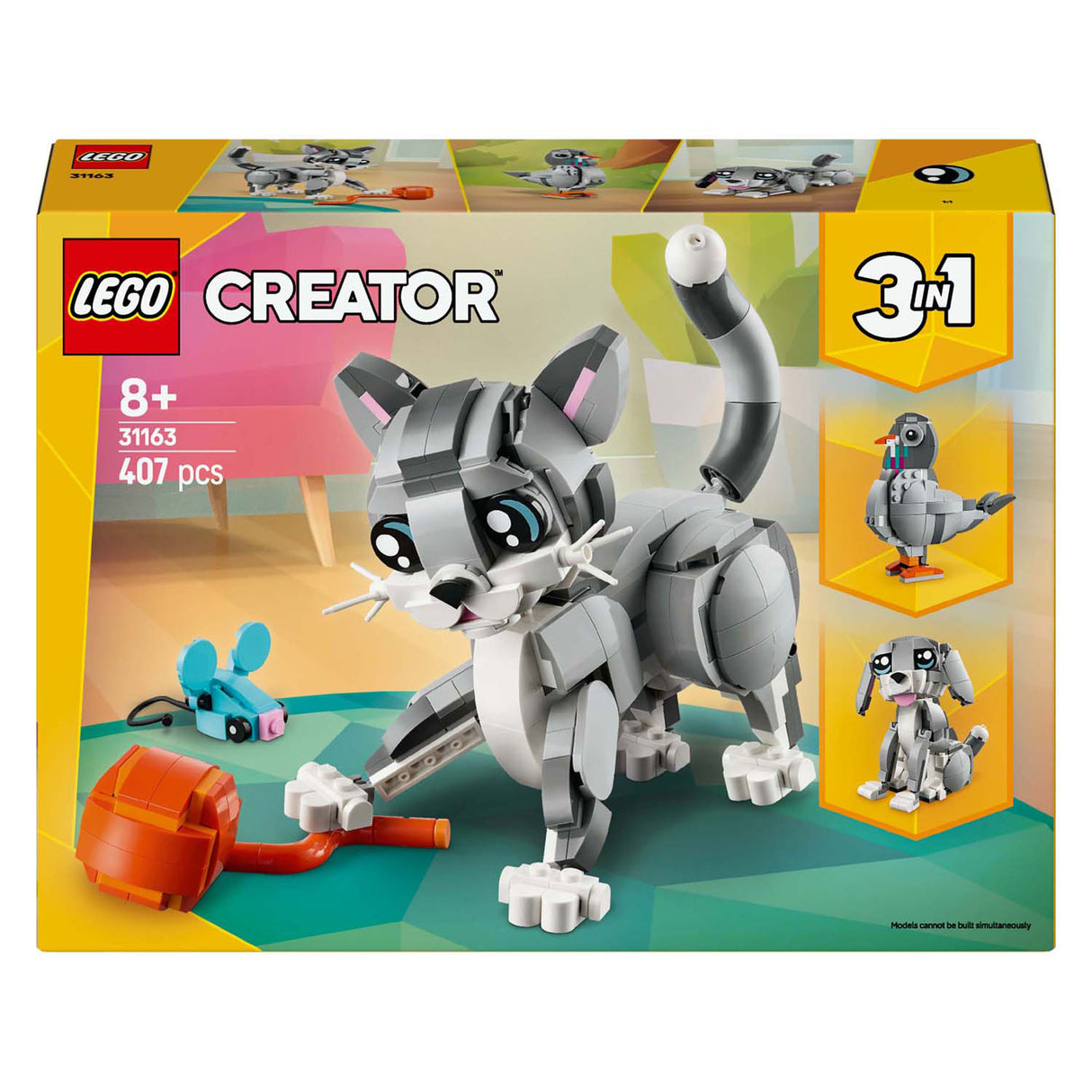 Lego créateur 31163 chat espiègle
