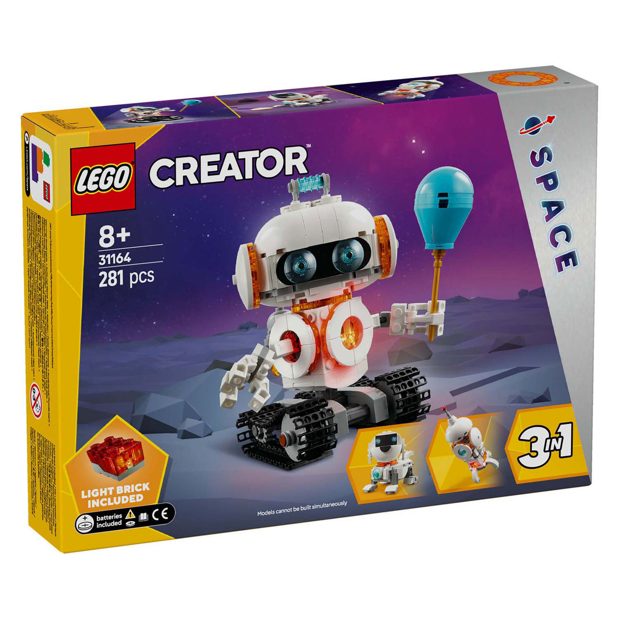 Lego creator 31164 ruimterobot