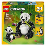 Lego Creator 31165 animaux sauvages : famille panda