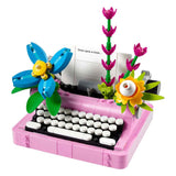 Machine à écrire Lego Creator 3en1 avec des fleurs - 31169