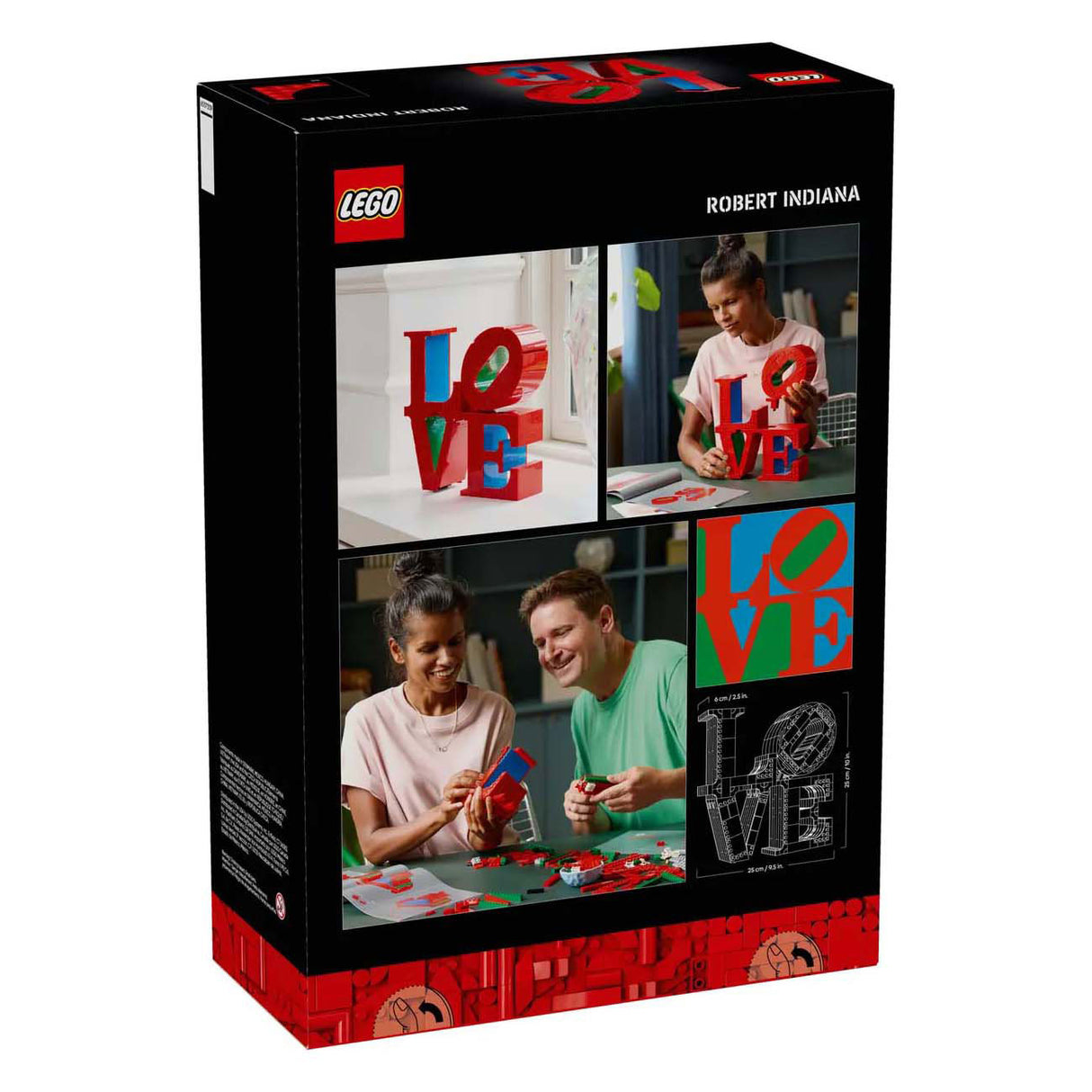 Lego art 31214 amour