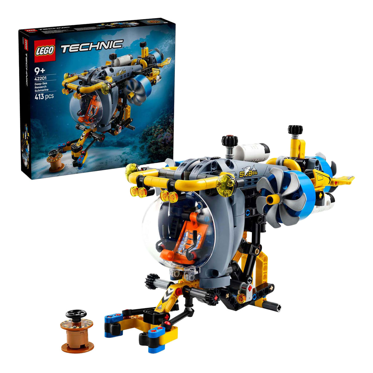 Lego technesch 42201 subsiate fir déif - Fuerschung