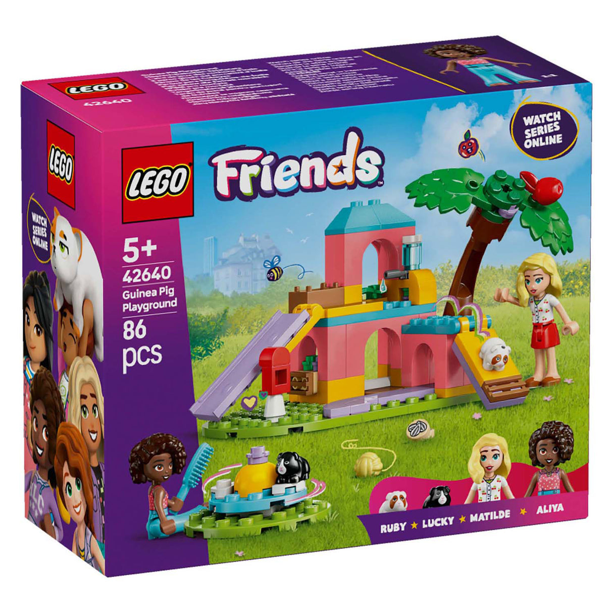 Lego Friends 42640 Aire de jeux pour cochons d'Inde