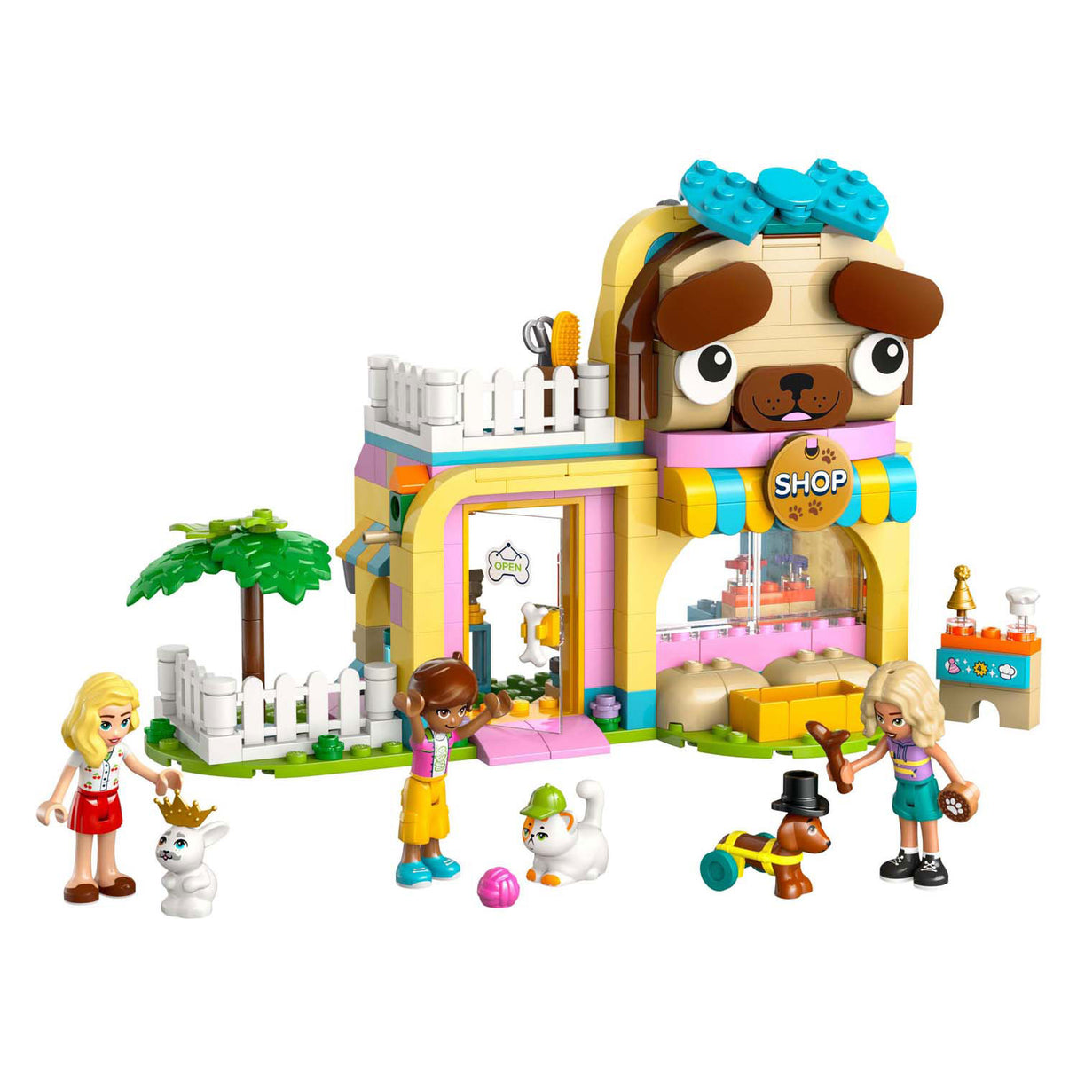 Magasin Lego Friends avec accessoires pour animaux - 42650
