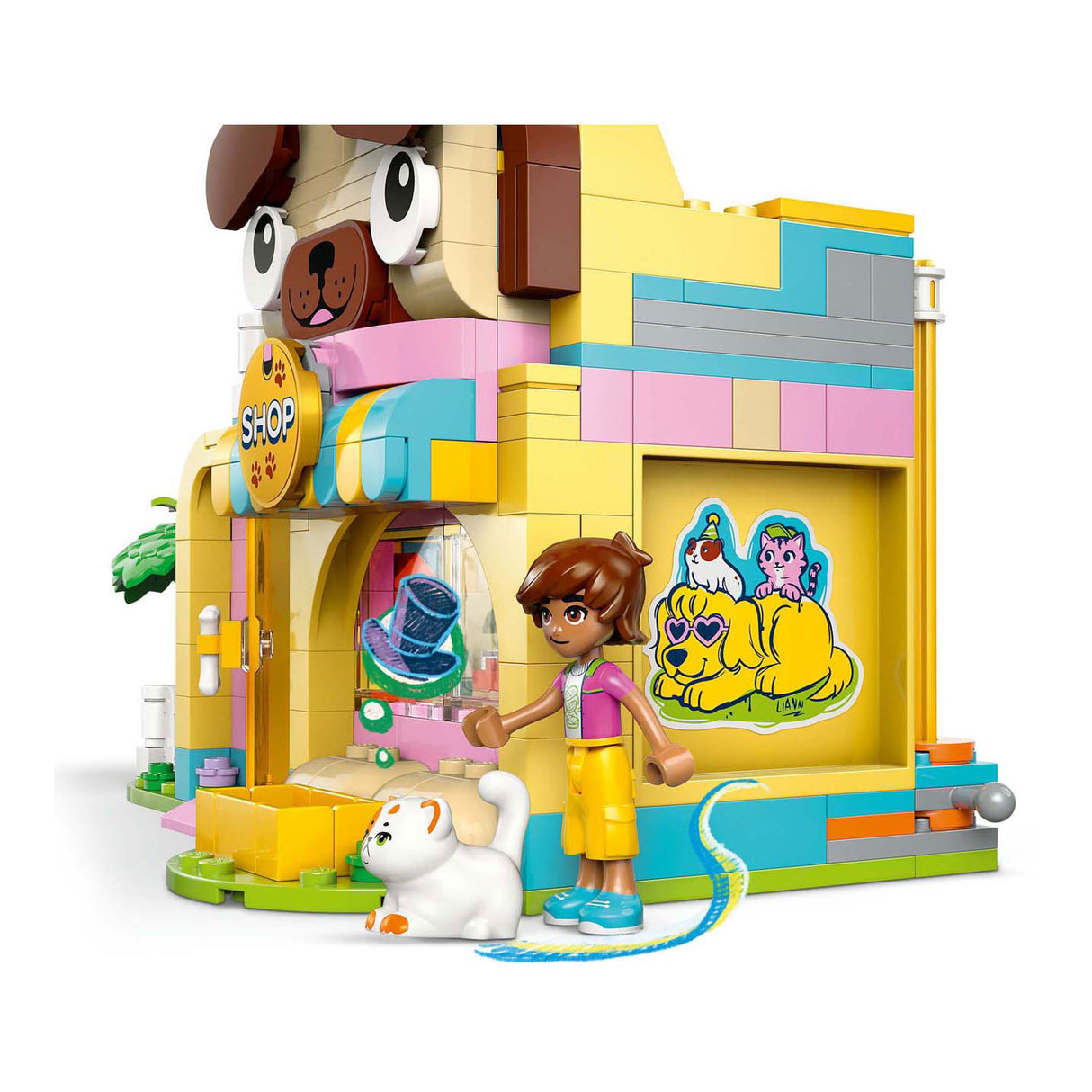 Magasin Lego Friends avec accessoires pour animaux - 42650