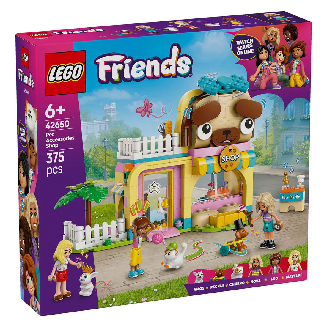 Magasin Lego Friends avec accessoires pour animaux - 42650