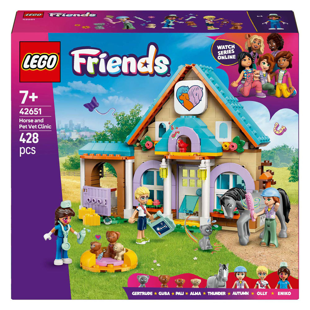 Lego Friends 42651 Klinika weterynaryjna dla koni i zwierząt domowych