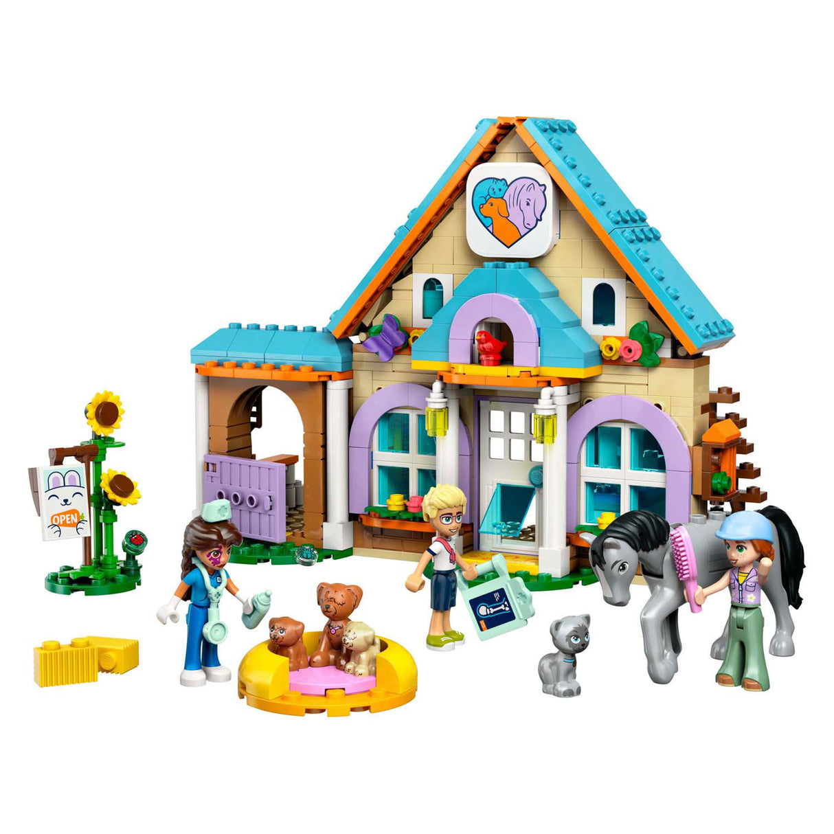 Lego friends 42651 dierenkliniek voor paarden en huisdieren