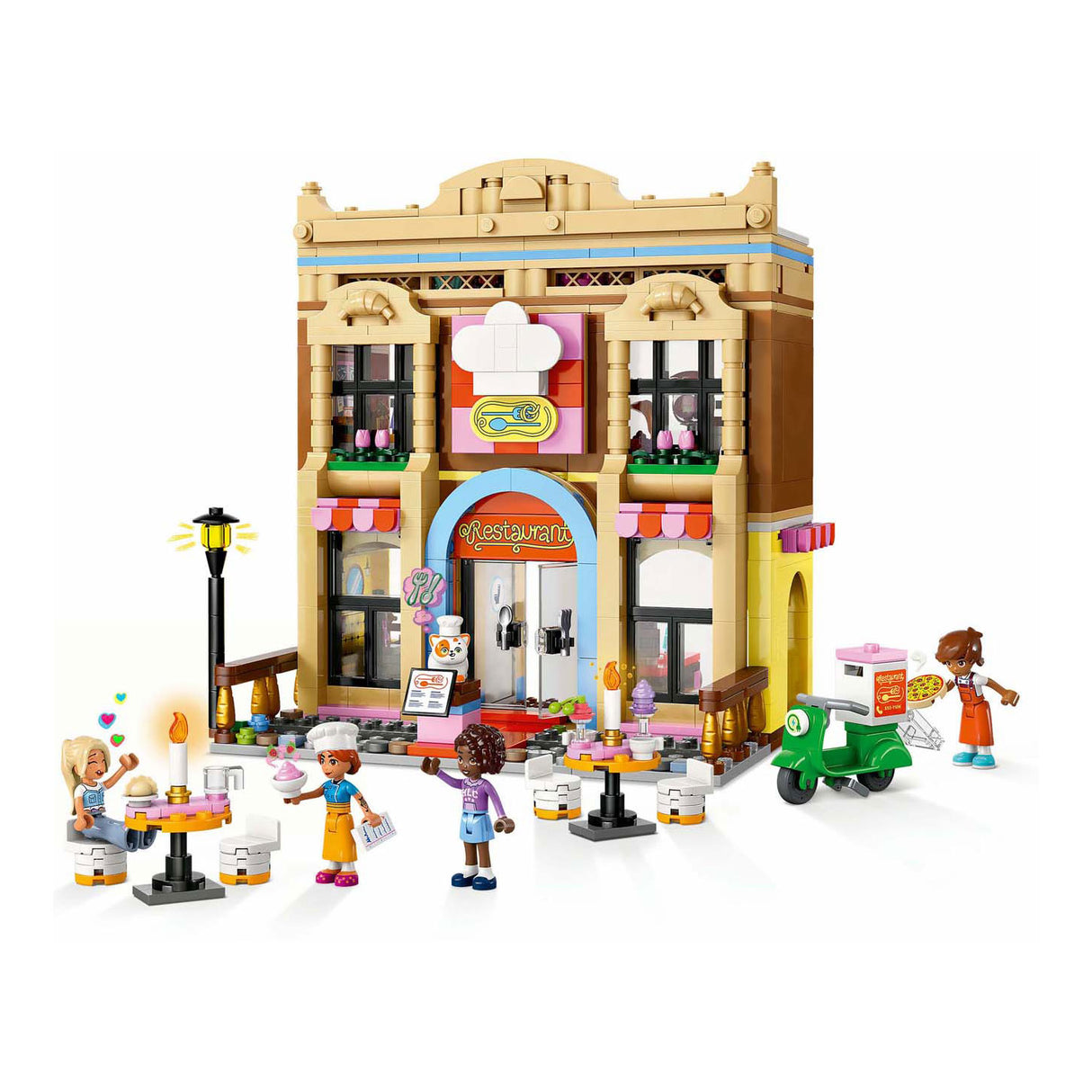 Restaurant et école de cuisine LEGO Friends 42655