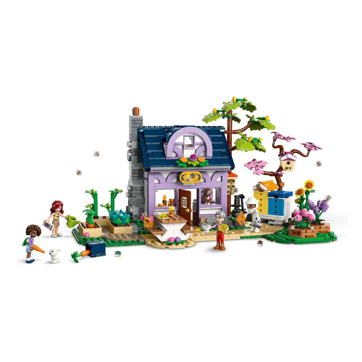 Lego Friends 42669 Beekeepers House och Bloementuin