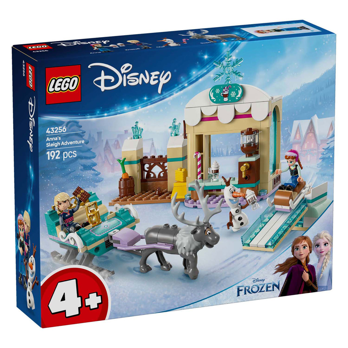 Lego Disney Princess 43256 L'aventure en traîneau d'Anna
