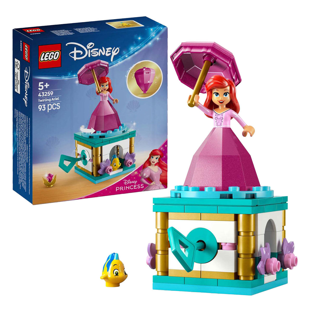 Lego Disney Princess 43259 Rotating Ariel