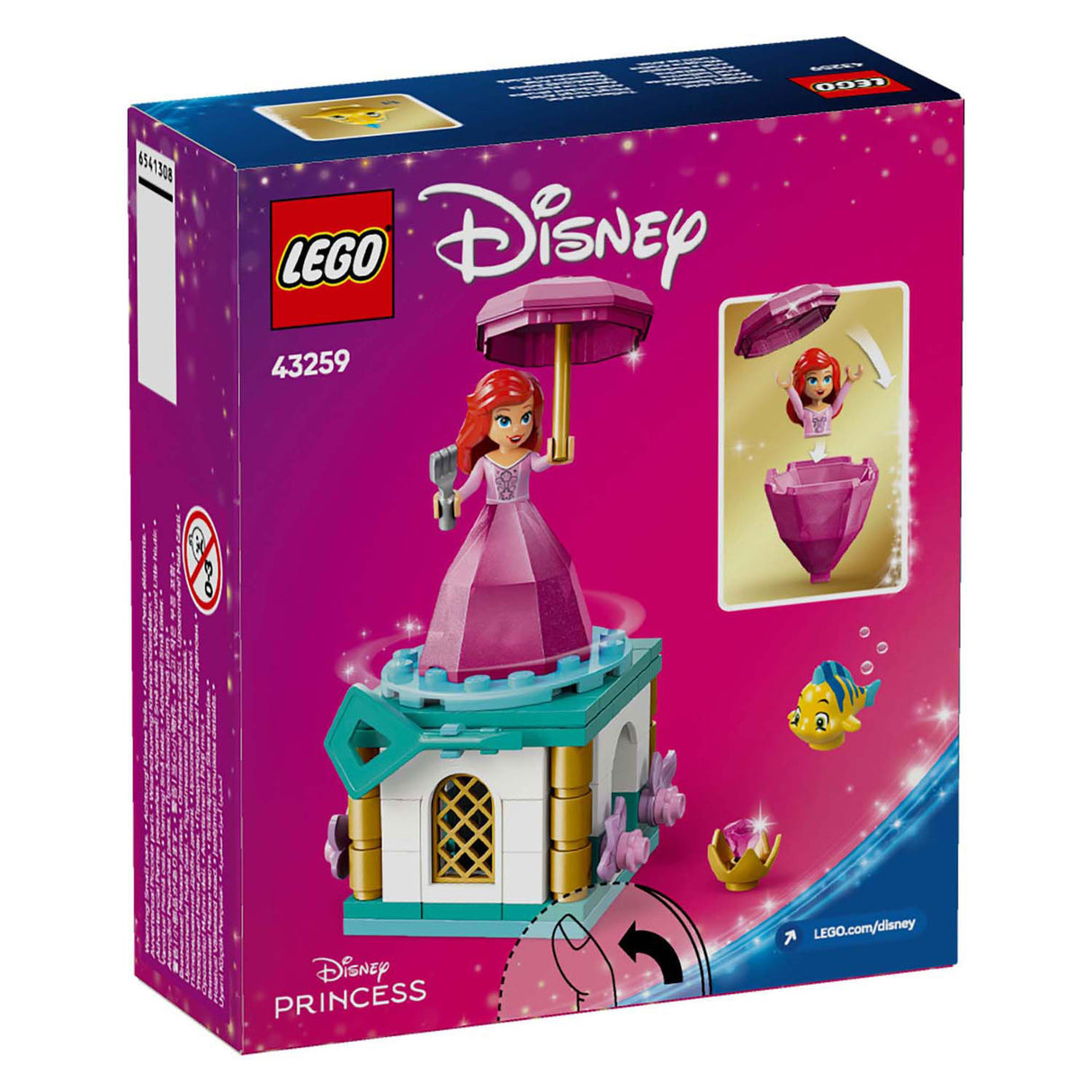 Lego Disney Princess 43259 Vrtenje Ariel