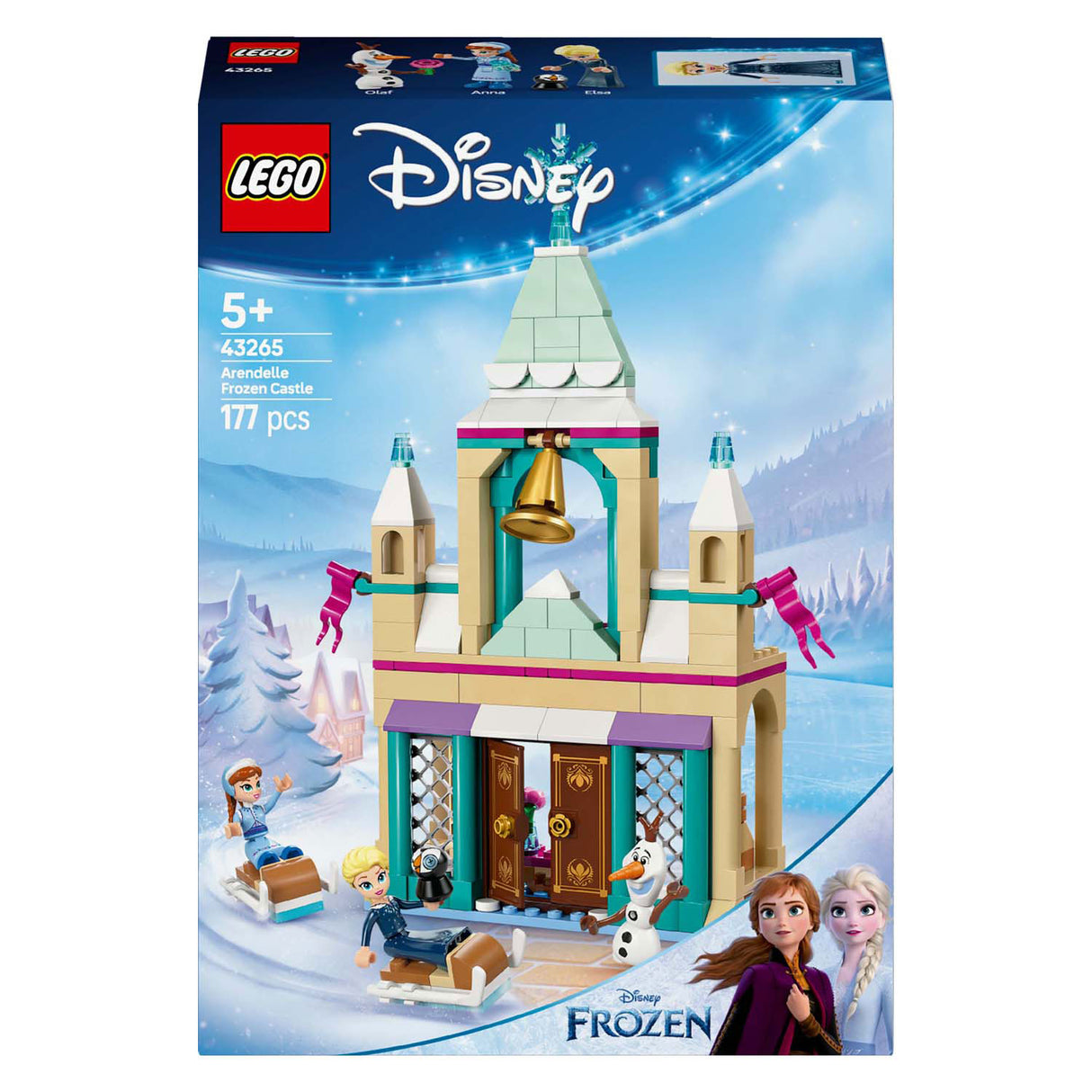 Lego Disney Princess 43265 Le château d'Arendelle congelé
