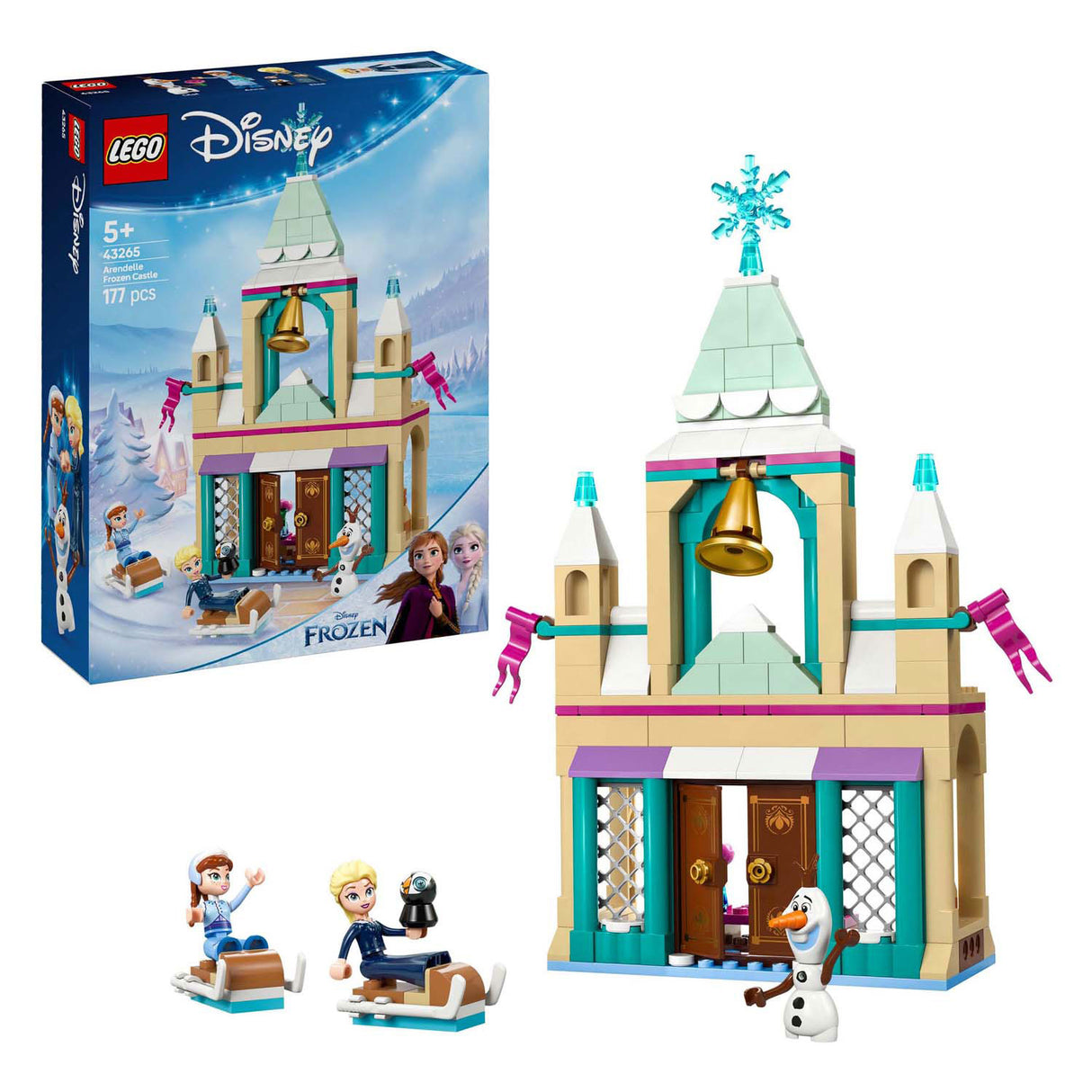 Lego Disney Prinzessin 43265 gefruerene Schlass vun der Arendeelle