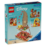 Lego Disney Princess 43270 Le canoë d'aventure de Vaiana