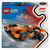 LEGO City F1 with MC Laren Racing car with driver - 60442