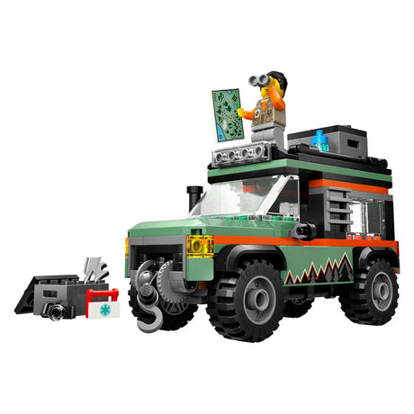 Lego city 60447 Véhicule tout terrain 4x4 pour la montagne